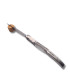 NAVAJA ARABE DE LUJO DECORADA ACRILICO BLANCO THIRD N49BD B