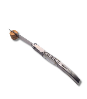 NAVAJA ARABE DE LUJO DECORADA ACRILICO BLANCO THIRD N49BD B