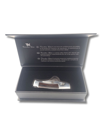 NAVAJA DE BOLSILLO "GRAN DANES EBANO" TRAMUNTANA KNIVES N93E D