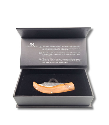 NAVAJA DE BOLSILLO "RUSTICA OLIVO" TRAMUNTANA KNIVES N91O D