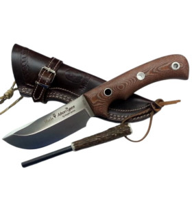 CUCHILLO ENTERIZO DE CAZA "ABORIGEN-12C" MUELA A