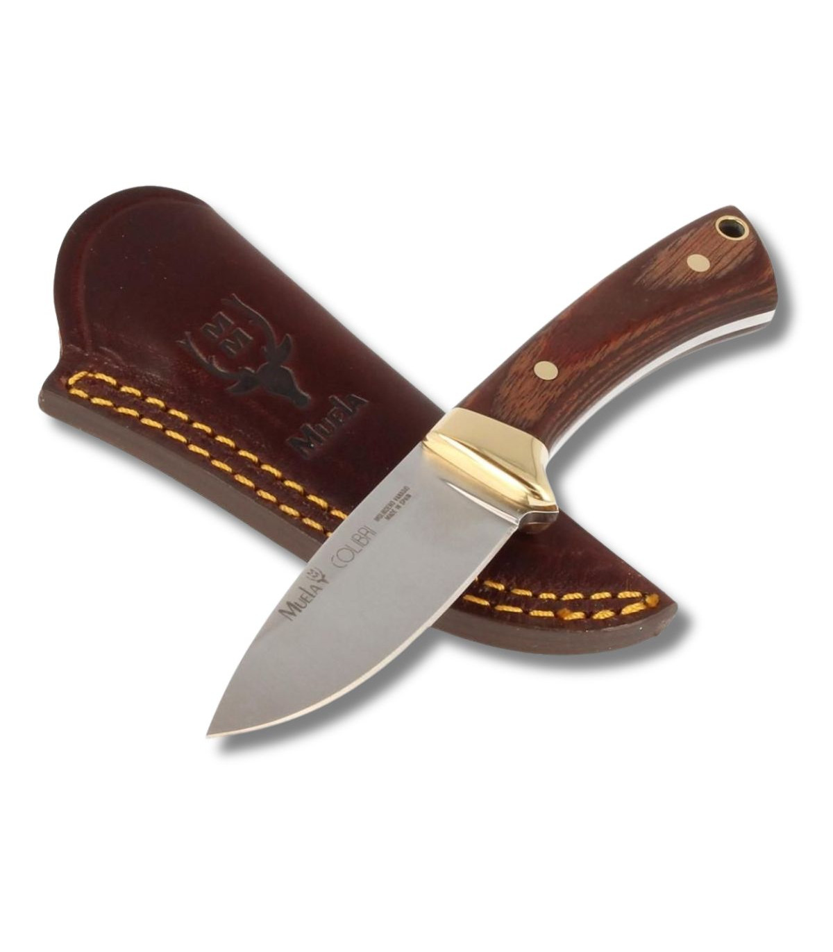 CUCHILLO ENTERIZO DESOLLADOR "COLIBRI-7M" MUELA A