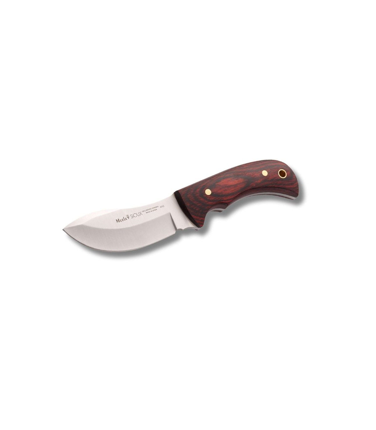 CUCHILLO ENTERIZO DESOLLADOR "SIOUX-10R" MUELA