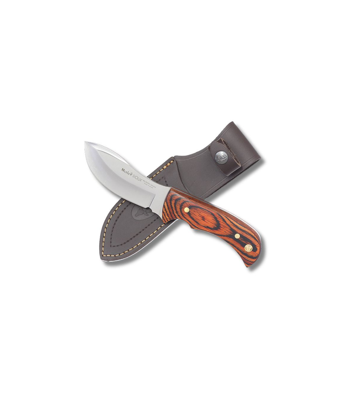 CUCHILLO ENTERIZO DESOLLADOR "SIOUX-10R" MUELA A