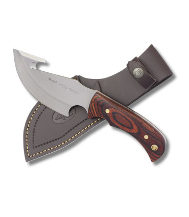 CUCHILLO ENTERIZO DESOLLADOR "GRIZZLY-12R" MUELA A