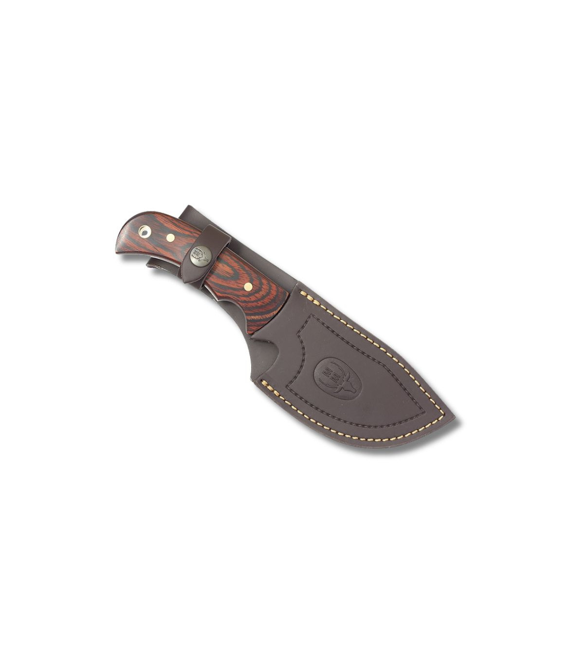 CUCHILLO ENTERIZO DESOLLADOR "GRIZZLY-12R" MUELA B