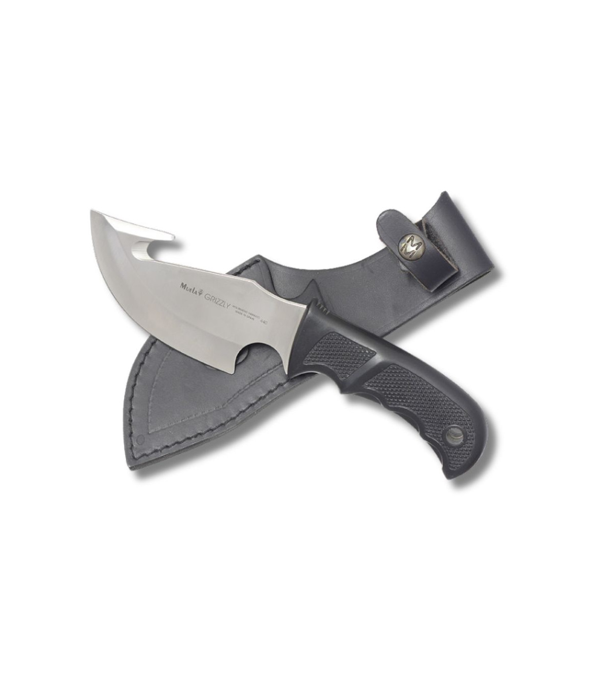 CUCHILLO ENTERIZO DESOLLADOR "GRIZZLY-12G" MUELA A