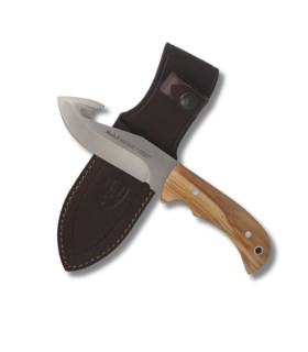 CUCHILLO ENTERIZO DESOLLADOR "BISONTE 11OL" MUELA A