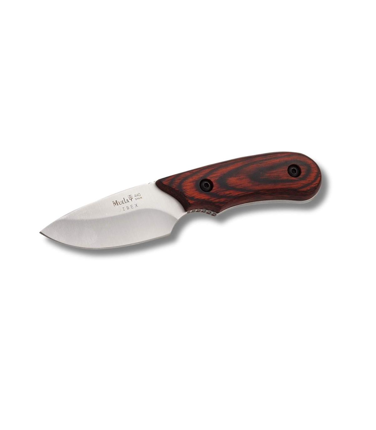 CUCHILLO ENTERIZO DESOLLADOR "IBEX-8R" MUELA