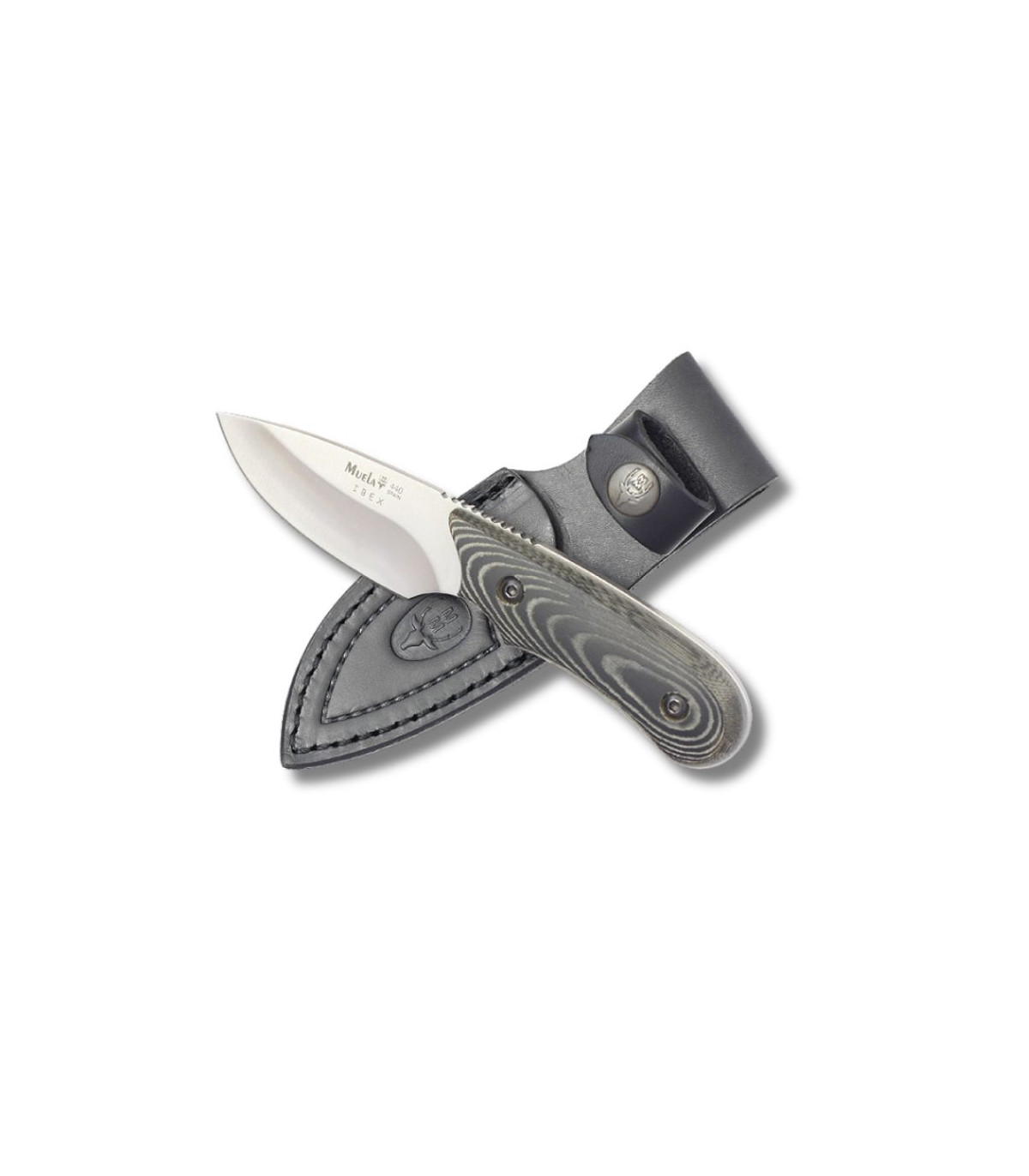 CUCHILLO ENTERIZO DESOLLADOR "IBEX-8M" MUELA A