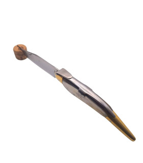 NAVAJA ARTESANA ESPADA TORO R.BUSTOS 21 B