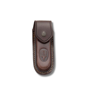 FUNDA DE CUERO MARRON "F/10" MUELA