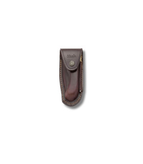 FUNDA DE CUERO MARRON CON CHAIRA "F/GL-10C" MUELA