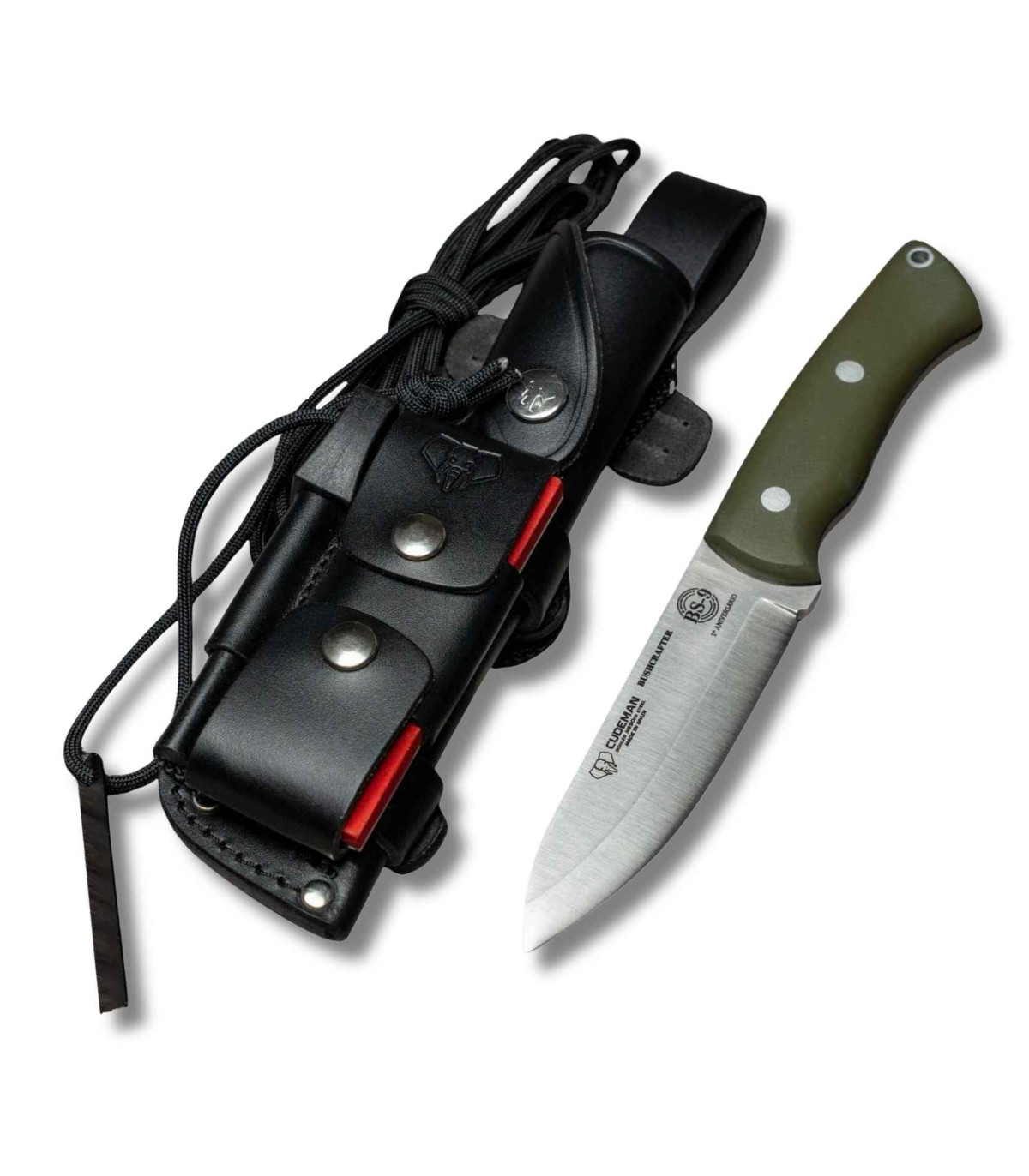 CUCHILLO DE SUPERVIVENCIA BS9 BUSHCRAFTER CUDEMAN 206-GV A