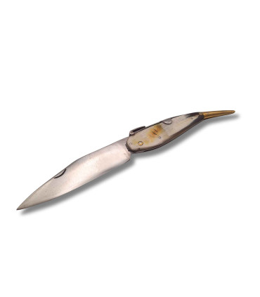 NAVAJA ARTESANA ESPADA TORO R.BUSTOS 25