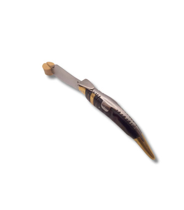 NAVAJA ARTESANA ESPADA MUFLON INOX R.BUSTOS 3 B