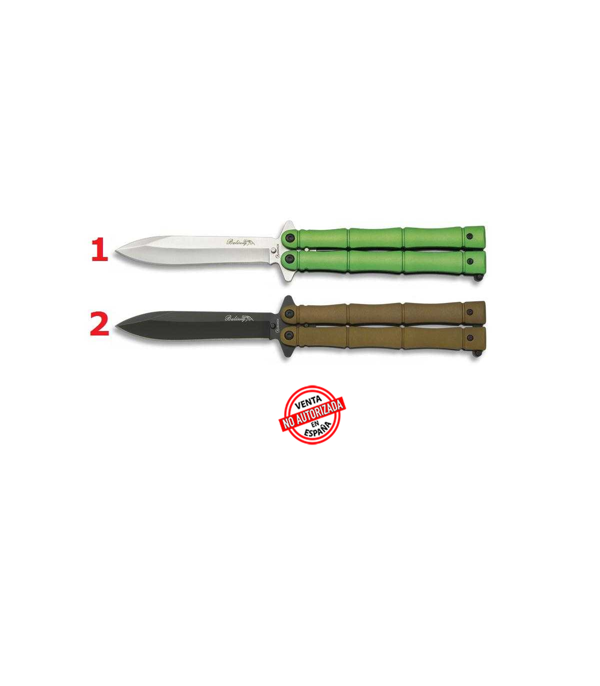 Navaja ABANICO "BALISONG" MARTINEZ ALBAINOX 36227