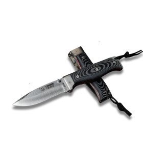 NAVAJA DE AVENTURA "MT-6 MICARTA GRIS" CUDEMAN