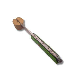 NAVAJA DE BOLSILLO" MT10 JUMA VERDE DECORADA" CUDEMAN 332JVD B