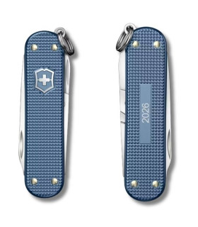 Navaja multiusos "CLASSIC SD ALOX AZUL GLACIAR EDICION LIMITADA 2026" VICTORINOX 06221.L26 a