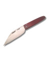 Navaja recta "MADERA PRENSADA CORAL" CALERO RMPCO-7