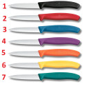 Cuchillo para verdura FILO SERRADO 8 cm "SWISS CLASSIC" VICTORINOX 6.7633