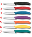 Cuchillo para verdura FILO SERRADO 8 cm "SWISS CLASSIC" VICTORINOX 6.7633