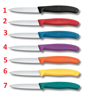 Cuchillo para verdura FILO LISO 8 cm "SWISS CLASSIC" VICTORINOX 6.7603