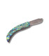 NAVAJA DAMASQUINA "RUSTICA ABULON" TRAMUNTANA KNIVES N91DV A