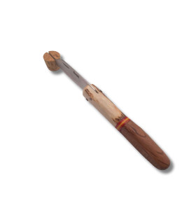 Navaja recta "MADERA CIERVO ESPAÑA" CALERO 1 B
