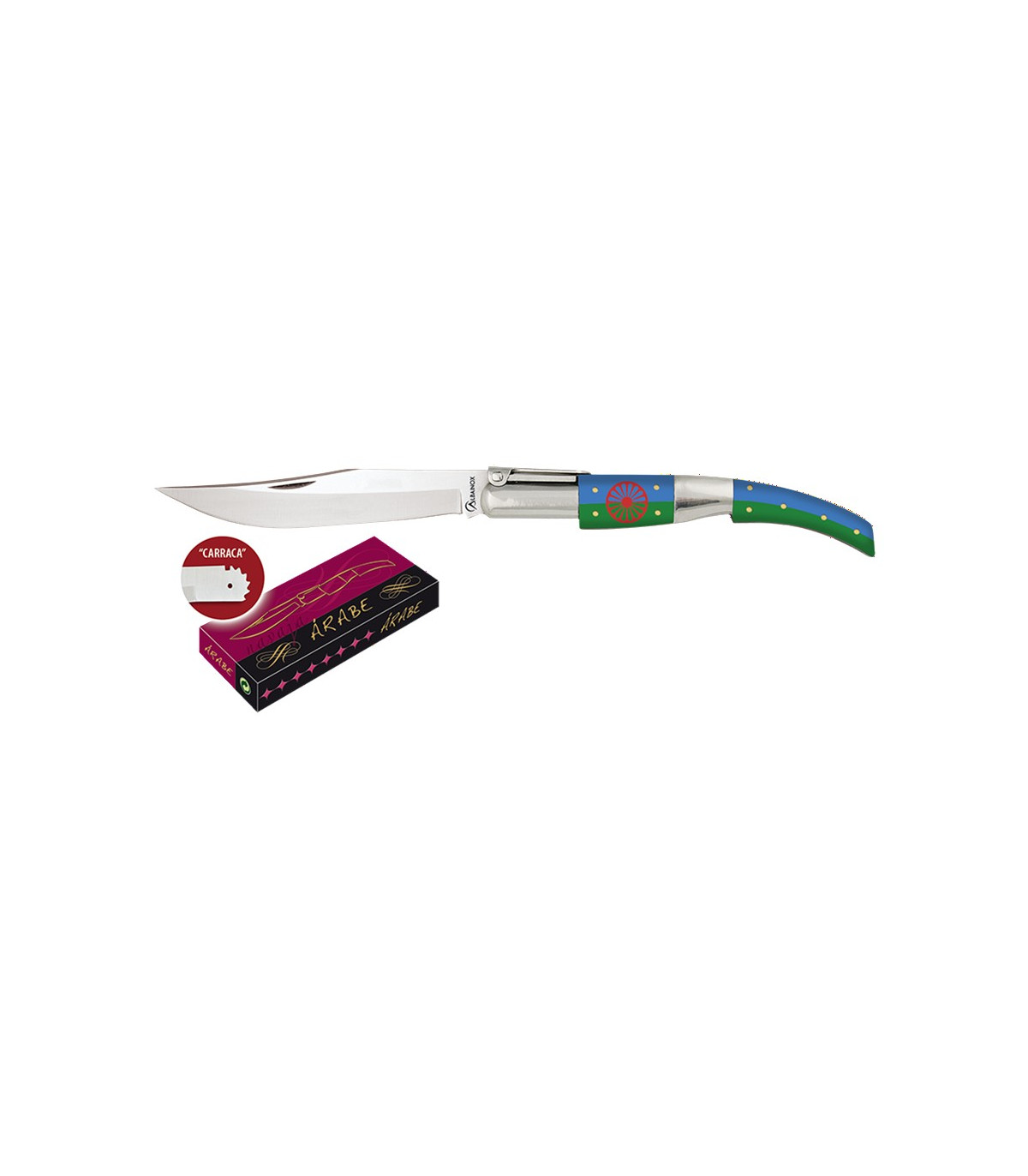 Navaja "ÁRABE BANDERA GITANA" ALBAINOX 01853