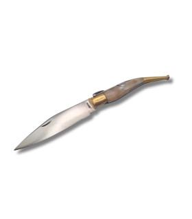 NAVAJA ARTESANA TAPITAS DE VUELTAS TORO INOX R.BUSTOS 1