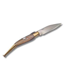 NAVAJA ARTESANA TAPITAS DE VUELTAS TORO INOX R.BUSTOS 1 A