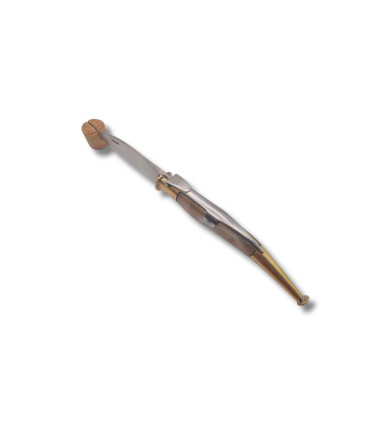 NAVAJA ARTESANA TAPITAS DE VUELTAS TORO INOX R.BUSTOS 1 por 84,95 €