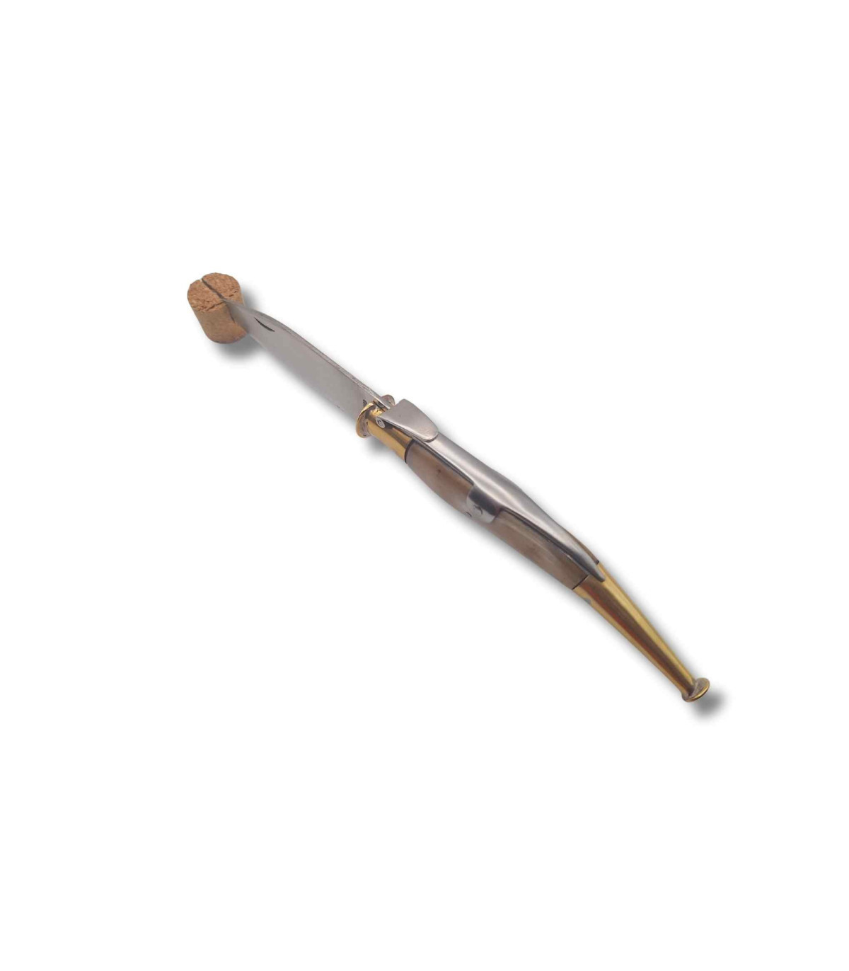 NAVAJA ARTESANA TAPITAS DE VUELTAS TORO INOX R.BUSTOS 1 por 84,95 €