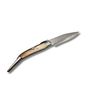 NAVAJA ARTESANA ESPADA TORO R.BUSTOS 18 a