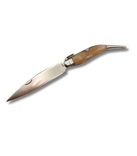 NAVAJA ARTESANA ESPADA TORO R.BUSTOS 18