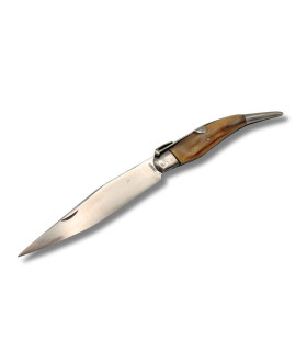 NAVAJA ARTESANA ESPADA TORO R.BUSTOS 20