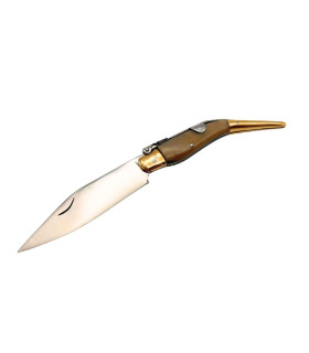 NAVAJA ARTESANA ESPADA TORO INOX R.BUSTOS 27