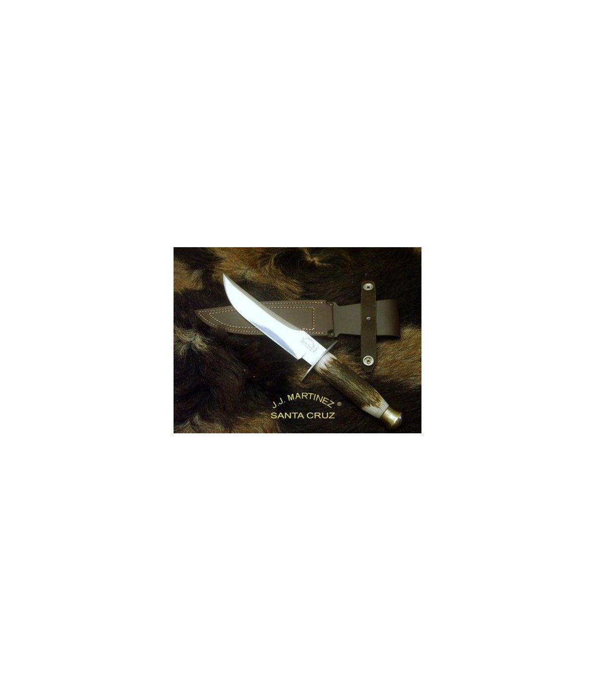 Cuchillo ARTESANO de Monte JJ.MARTINEZ 210P