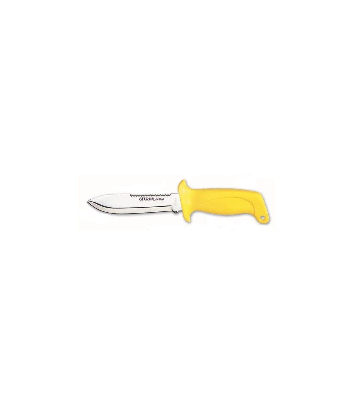 Cuchillo de submarinismo "DELFÍN AMARILLO" AITOR