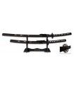 SET DE KATANAS SAMURAIS TOLE 10 IMPERIAL 31577