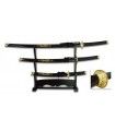 SET DE KATANAS SAMURAIS TOLE 10 IMPERIAL 31515-NE