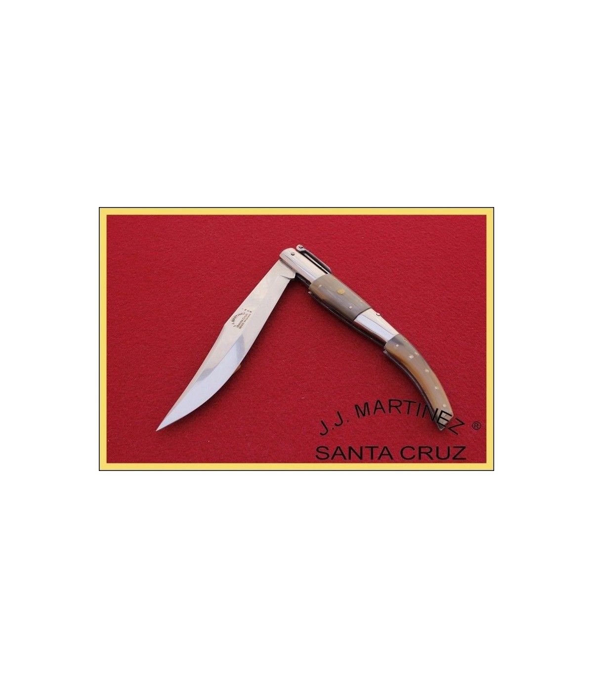 Navaja ARTESANA Árabe Colección Cuerno de Toro JJ.MARTINEZ 100T