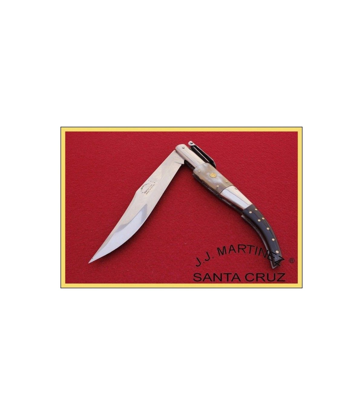 Navaja ARTESANA Árabe Colección Cuerno de Toro JJ.MARTINEZ 101T
