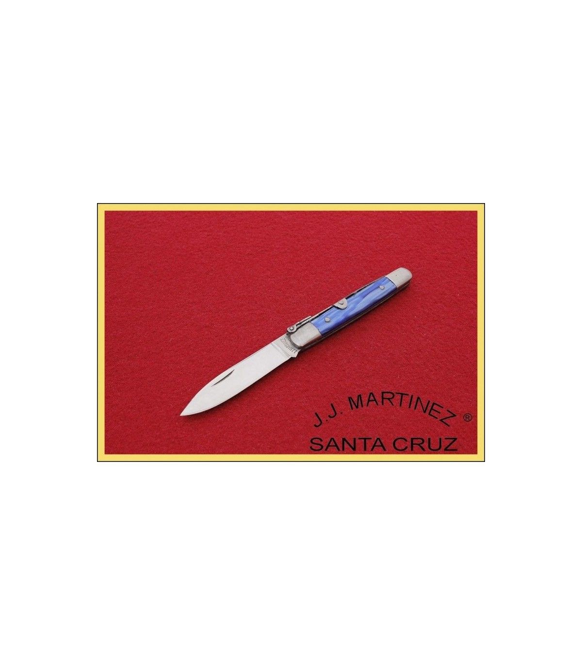 Navaja Machete nacarado carbono JJ.MARTINEZ