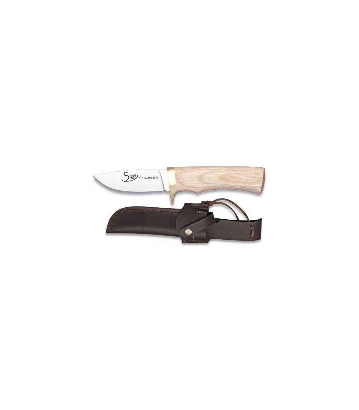 Cuchillo de CAZA madera STEEL 440