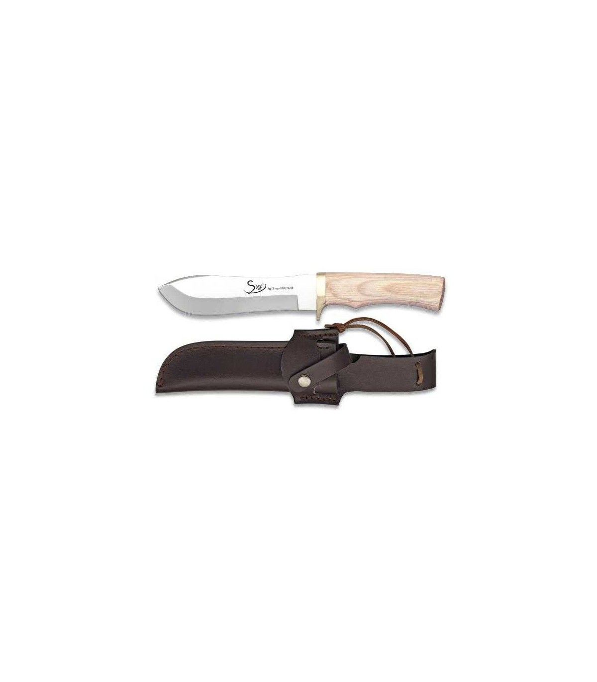 Cuchillo de CAZA madera STEEL 440