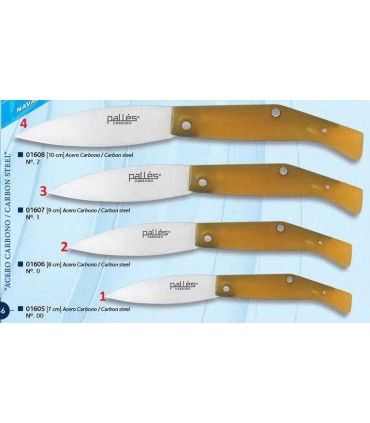 Navaja campera PALLES carbono 01605