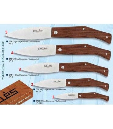 Navaja campera PALLES inox 01609
